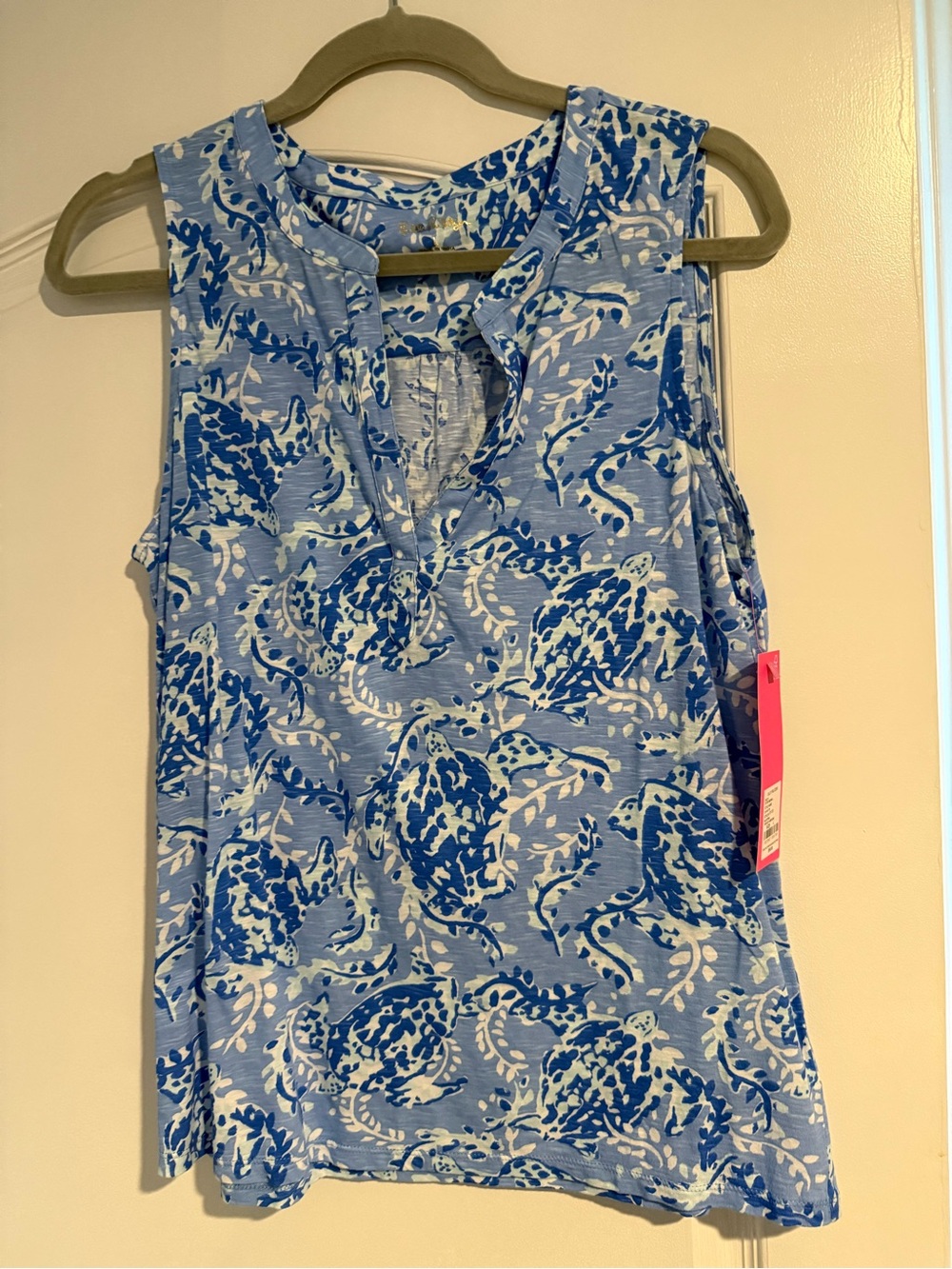 Lilly Pulitzer Dev Knit Top Large NWT